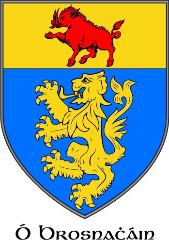 BROSNAN family crest BROSNAN family crest
