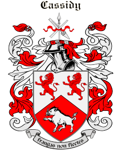 cassidy family crest