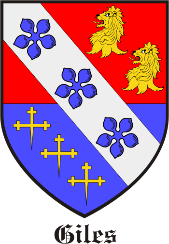 GILES family crest GILES family crest