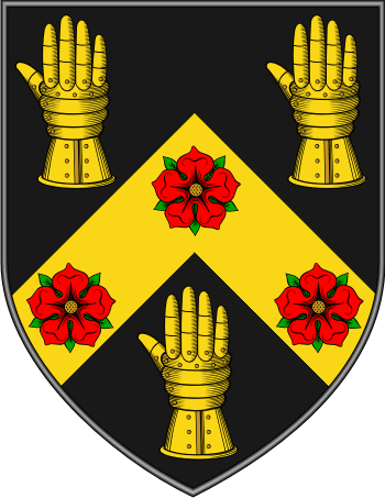 Hopkin family crest Hopkin family crest