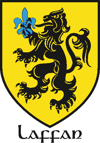 LAFFAN family crest