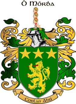 MOORE family crest MOORE family crest