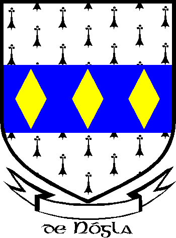 NAGLE family crest NAGLE family crest