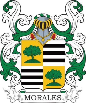 MORALES family crest