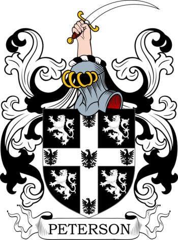 Pederson family crest