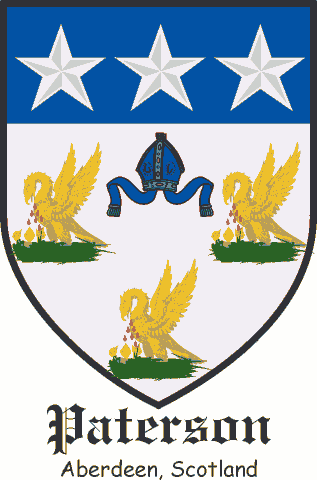 PATERSON family crest