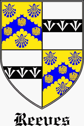 REEVES family crest REEVES family crest